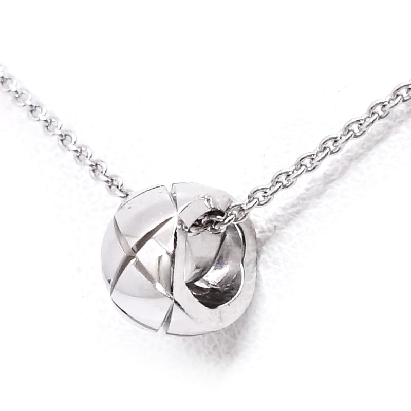 �ڱɡۡ�CHANEL�ۥ���ͥ� K18WG ��������å��� �ͥå��쥹 750WG ���奨�꡼ �ޥȥ�å� ����ƥ��� J12307 ��ǥ���������š�