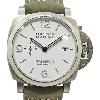 ��ŷ��ۡ�PANERAI�ۥѥͥ饤 ��ߥΡ��� �ޥ꡼�� 44mm PAM01314 AA�� ��� �ۥ磻�� SS �쥶�� ��ư���� �ӻ��סڿ���Ʊ�ۡ͡���š�