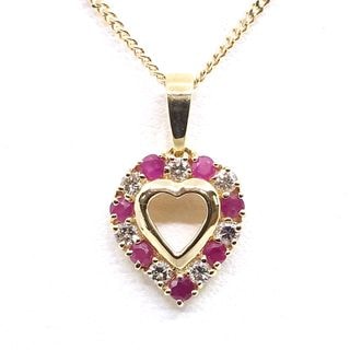 �ڱɡۡ�JEWELRY�ۥ��奨�꡼ �ͥå��쥹 K18YG �ϡ��� ��������� 0.28ct ��ӡ� ���ܤʤ� ��������������� 42cm ��4.7g ��ǥ����� ���ΤΤߡ���š�