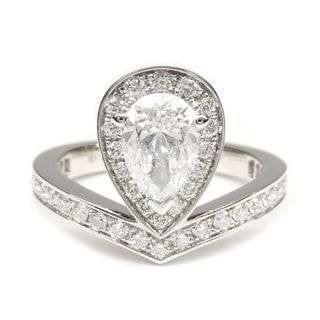 ��̾�Ų��ۡ�CHAUMET�ۥ��硼�� ���祼�ե����� ������å� ����ơ��� ��� ���� J84092 Pt950 �ץ���� ��������� D0.58ct ���奨�꡼ ���ʡڻž夲�ѡۡ���š�