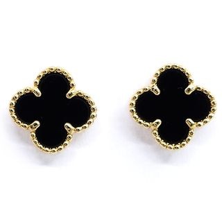 �ڱɡۡ�VAN CLEEF&ARPELS�ۥ����󥯥꡼�ա������ڥ� K18YG ���������ȥ���ϥ�֥� �ԥ��� ���˥��� 750YG VCARA44900����š�