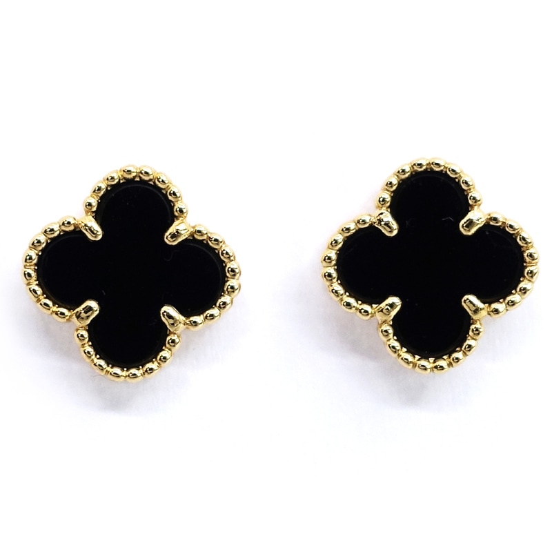 �ڱɡۡ�VAN CLEEF&ARPELS�ۥ����󥯥꡼�ա������ڥ� K18YG ���������ȥ���ϥ�֥� �ԥ��� ���˥��� 750YG VCARA44900����š�