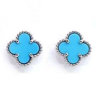 �ڱɡۡ�VAN CLEEF&ARPELS�ۥ����󥯥꡼�ա������ڥ� K18WG ���������ȥ���ϥ�֥� �ԥ��� ���������� 750WG VCARA44500����š�