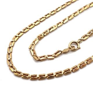 ��ŷ��ۡ�JEWELRY�� �ͥå��쥹 �ǥ����� ��5.2g ��46cm K18YG 750 YG ��������������� �ͥå��쥹 ��ǥ����� ��� ¤ʾ�ɸ���ޡ��� ������ ����š�