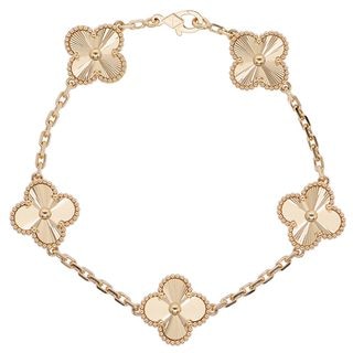 ��̾��ۡ�VAN CLEEF&ARPELS�ۥ����󥯥꡼�ա������ڥ� ������ơ��� ����ϥ�֥� �֥쥹��å�5������� VCARP3JK00 750YG 18K ��������������� ���襷�� ���奨�꡼�ڿ��ʡۡ�̤���ѡۡ���š�