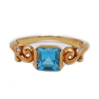 ��ŷ��ۡ�JEWELRY�ۥ��奨�꡼ ��� ���� �֥롼�ȥѡ��� ��������� K18 ��������������� ��10�� ��2.6g ���������꡼ ���ΤΤߡ���š�