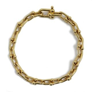 ��̾��ۡ�TIFFANY�ۥƥ��ե��ˡ� �ϡ��ɥ����� ���⡼���� �֥쥹��å� 750 YG K18 ��Ĺ��19.3cm �����17.5cm ��16.1g �����������š�