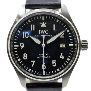 �ڱɡۡ�IWC�ۥ��󥿡��ʥ���ʥ륦���å�����ѥˡ� �ޡ���20 IW328201 �֥�å� �ӻ��� SS �쥶�� �ؤ��٥���դ� ��ư���� ��󥺡���š�