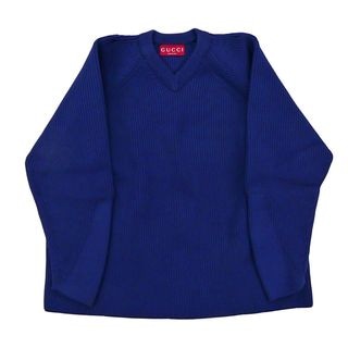 ��̾�Ų��ۡ�GUCCI�ۥ��å� ����󥭡� V�ͥå� �˥å� 798605 XKEB6 �ͥ��ӡ� XS �ݥ�ץ��ԥ�� Ĺµ ���ѥ�� �� ��󥺡�̤���ѡۡ���š�