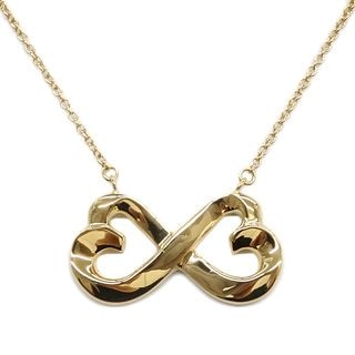 �ڱɡۡ�TIFFANY�ۥƥ��ե��ˡ� ���֥��ӥ󥰥ϡ��ȥͥå��쥹 �ѥ��ޥԥ��� K18YG 750 5.1g ���奨�꡼ ��ǥ����� ��ʪ ����¾����š�