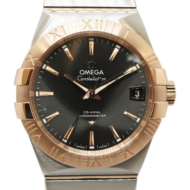 ��ŷ��ۡ�OMEGA�ۥ��ᥬ ���󥹥ƥ졼����� ������������� 38mm 123.20.38.21.06.002 ���졼 SS RG ��ư���� ��� �ӻ��סڻž夲�Ѥߡۡ���š�