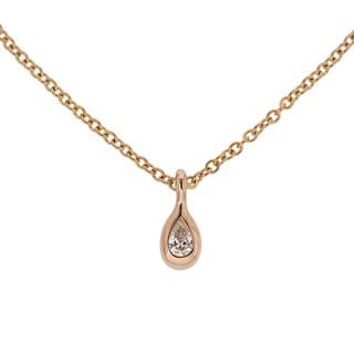 ��̾��ۡ�TIFFANY�ۥƥ��ե��ˡ� �Х����䡼�� �ƥ����ɥ��å� �ͥå��쥹 Au750PG K18 �ԥ󥯥������ ������ 42cm 2.1g Elsa Peretti ���륵���ڥ�åƥ� ���奨�꡼����š�
