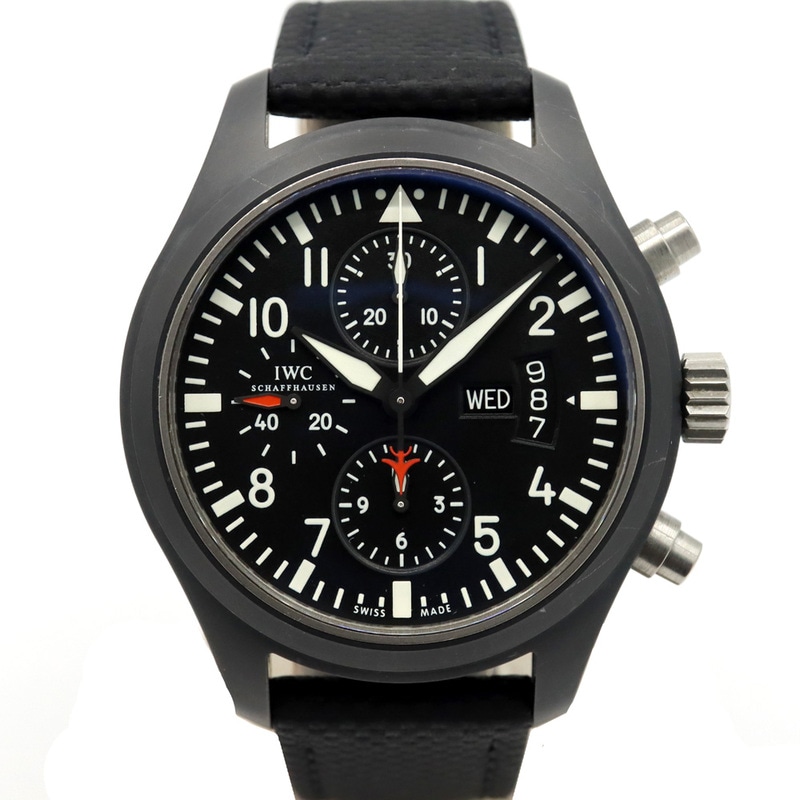 �ڱɡۡ�IWC�ۥ��󥿡��ʥ���ʥ륦���å�����ѥˡ� �ѥ����åȥ����å� ������ �ȥåץ��� IW378901 �֥�å� ����ߥå� ������ ��ư���� ��� �ӻ��ס���š�