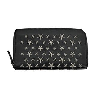 ��̾��ۡ�JIMMY CHOO�ۥ��ߡ����奦 �����������å� ���åץ��饦��ɥ�����å� �饦��ɥե����ʡ�Ĺ���� �֥�å� �� �� J000049527001 ��ǥ����� ������š�