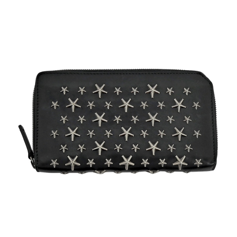 ��̾��ۡ�JIMMY CHOO�ۥ��ߡ����奦 �����������å� ���åץ��饦��ɥ�����å� �饦��ɥե����ʡ�Ĺ���� �֥�å� �� �� J000049527001 ��ǥ����� ������š�