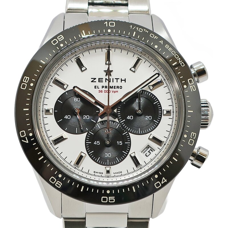 ��ŷ��ۡ�ZENITH�ۥ��˥� �����Υޥ��������ݡ��� �襷�����ڥ���� 03.3102.3600/02.M3100 SS �ۥ磻�� ��ư���� ��� 2022ǯ�ڻž夲�Ѥߡۡ���š�