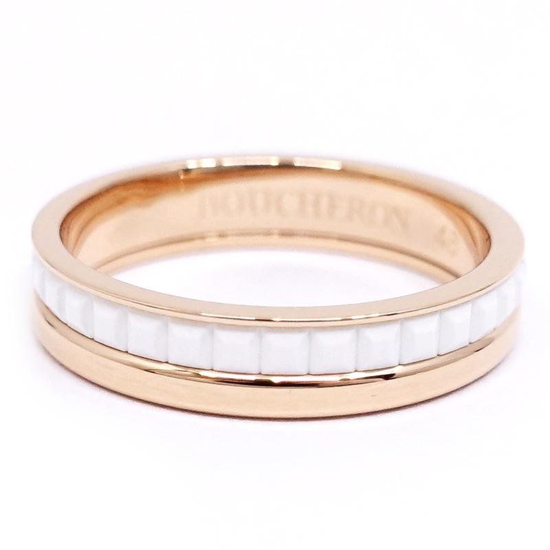 �ڱɡۡ�BOUCHERON�ۥ֥������ K18PG ����ȥ� �ۥ磻�� ��� ���� �ϡ��� 750PG JAL00238 ����ߥå� ���奨�꡼ ��ǥ������ڻž夲�ѡۡ���š�