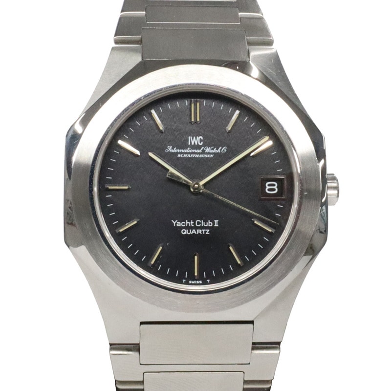 ��̾�Ų��ۡ�IWC��IWC ��åȥ����II ������ 3012 SS �֥�å� QZ �������ɥ����� ����ӻ��� �ˡ���š�