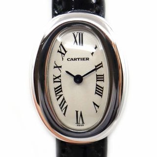 �ڱɡۡ�CARTIER�ۥ���ƥ��� �ߥ˥٥˥��� �����ܥ꡼ W1518956 �ӻ��� 750WG K18WG �ۥ磻�ȥ������ �������� �쥶�� ��ǥ���������š�