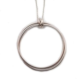 ��ŷ��ۡ�TIFFANY�ۥƥ��ե��ˡ� �ͥå��쥹 ����ǥ��������� �顼�� SV925 ����С� ��11.0g ���奨�꡼ ��ǥ���������š�