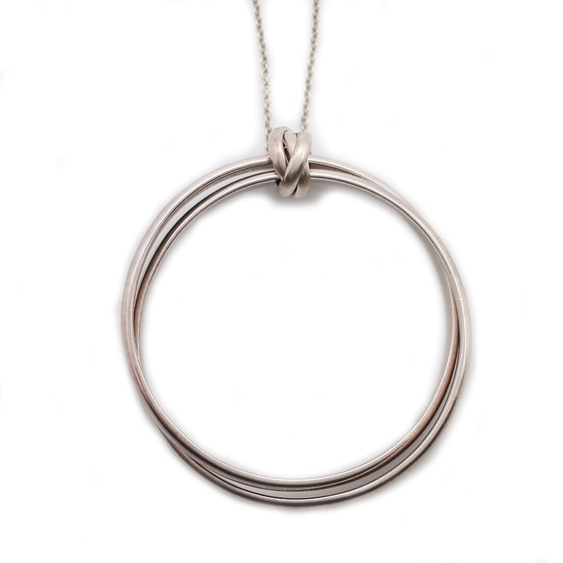 ��ŷ��ۡ�TIFFANY�ۥƥ��ե��ˡ� �ͥå��쥹 ����ǥ��������� �顼�� SV925 ����С� ��11.0g ���奨�꡼ ��ǥ���������š�