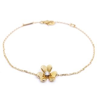 �ڱɡۡ�VAN CLEEF&ARPELS�ۥ����󥯥꡼�ա������ڥ� K18YG �ե������ �ߥ� �֥쥹��å� ��������� 750YG VCARPJMM00 ���奨�꡼����š�