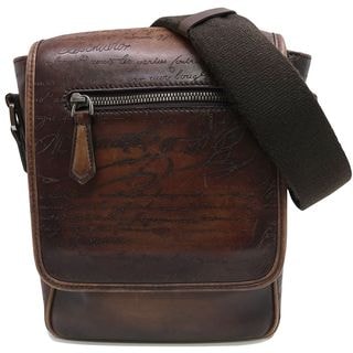 �ڱɡۡ�BERLUTI�ۥ٥��åƥ� ���塼��J ������å� ���ꥰ��ե� ���������Хå� P0165 �쥶�� �֥饦�� ����С���� ��� ���� Ȣ ��¸�ޡ���š�