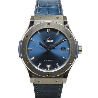 ��̾�Ų��ۡ�HUBLOT�ۥ��֥� ���饷�å��ե塼����� �����˥��� �֥롼 542.NX.7170.LR ��ư�� ��󥺡���š�