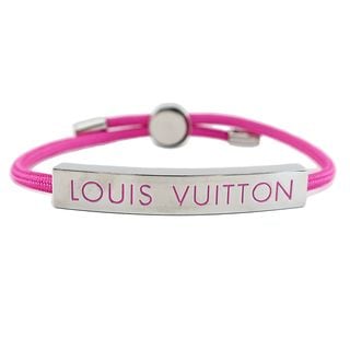 ��ŷ��ۡ�LOUIS VUITTON�ۥ륤�����ȥ� �֥饹�� LV���ڡ��� M00282 �Ӳ�������24cm �ԥ󥯷� ����С���� �֥쥹��å� ���������꡼ ���ء���š�