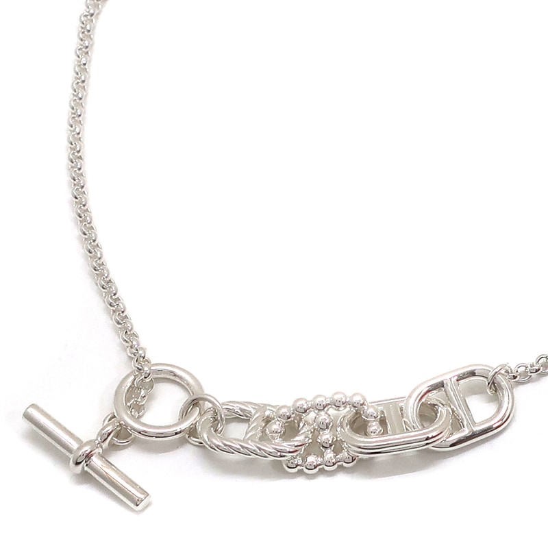 ��ŷ��ۡ�HERMES�ۥ���᥹ �������̥��󥯥� ���쥢2 SM ����С� Ag925 �ͥå��쥹 ���奨�꡼ ���������꡼ ����°�������̤���ѡۡ���š�