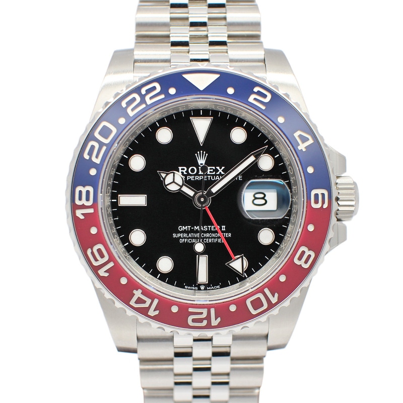 ��̾�Ų��ۡ�ROLEX�ۥ���å��� GMT�ޥ�����II 126710BLRO ������ �֥�å� SS ��ư���� ��� ����ӥ꡼ �ݾڽ��դ� 2021ǯ����š�