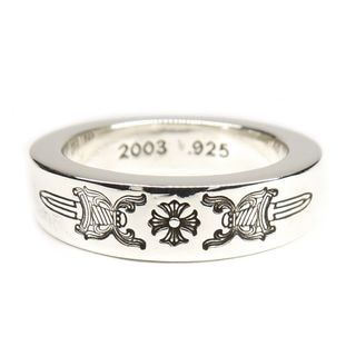 ��̾�Ų��ۡ�CHROME HEARTS�ۥ�����ϡ��� ��� ���� ���ڡ����� ������ 6MM 925 ����С� 18�� ��� ���奨�꡼ ���������꡼ ���ʡ���š�