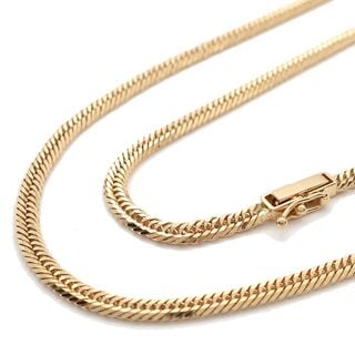 ��ŷ��ۡ�JEWELRY�� ��ʿ ���إ� �ͥå��쥹 ��14.4g ��50cm 12�̥��å� �ȥ�ץ� K18 YG ��������������� ������ ¤ʾ�ɹ�� ����š� 