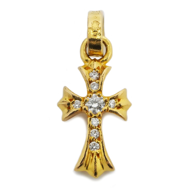 ��̾��ۡ�CHROME HEARTS�ۥ�����ϡ��� �٥��ӡ��ե��åȥ��������㡼�� 22K ��������� 3.1g �ڥ����ȥȥå� ���奨�꡼����š�