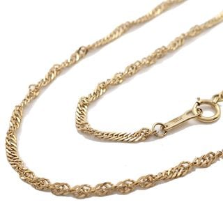 ��ŷ��ۡ�JEWELRY�ۥ��奨�꡼ �ͥå��쥹 ������塼 K18YG ��������������� ��50cm ��5.8g ���������꡼ ����š�