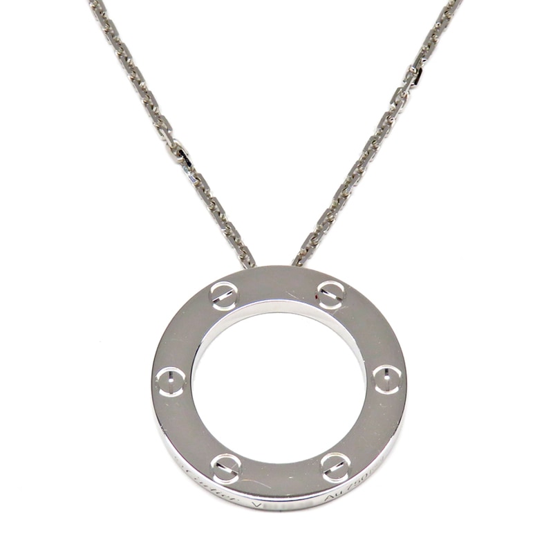 ��̾�Ų��ۡ�CARTIER�ۥ���ƥ��� LOVE �ڥ����� B7014300 �ͥå��쥹 750 �ۥ磻�ȥ������ ���奨�꡼ ���������꡼����š�