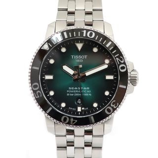 ��ŷ��ۡ�TISSOT�ۥƥ��� ����������1000 �ѥ�ޥƥ��å�80 T120.407.11.091.01 ���꡼�󥰥�ǡ������ SS ��ư���� ��󥺡���š�