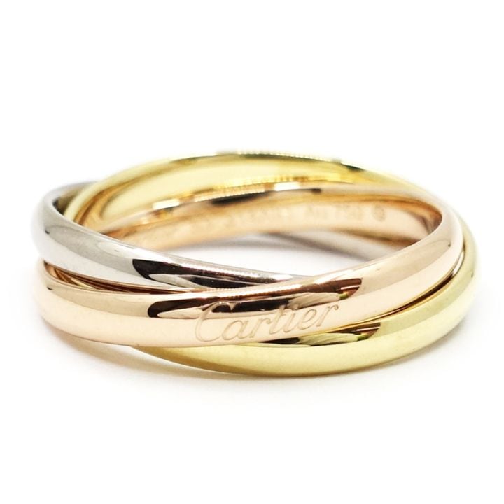 �ڱɡۡ�CARTIER�ۥ���ƥ��� K18YG WG PG �ȥ�˥ƥ� SM ��� ���� 750YG ���奨�꡼ ��ǥ����� ��� B4235100�ڻž夲�ѡۡ���š�