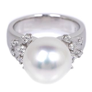 ��̾��ۡ�TASAKI�ۥ����� ��� 12.5�� �ѡ��� 11mm ������ 0.22ct K18WG �ۥ磻�ȥ������ 10.0g �ĺ� ���� ���奨�꡼����š�