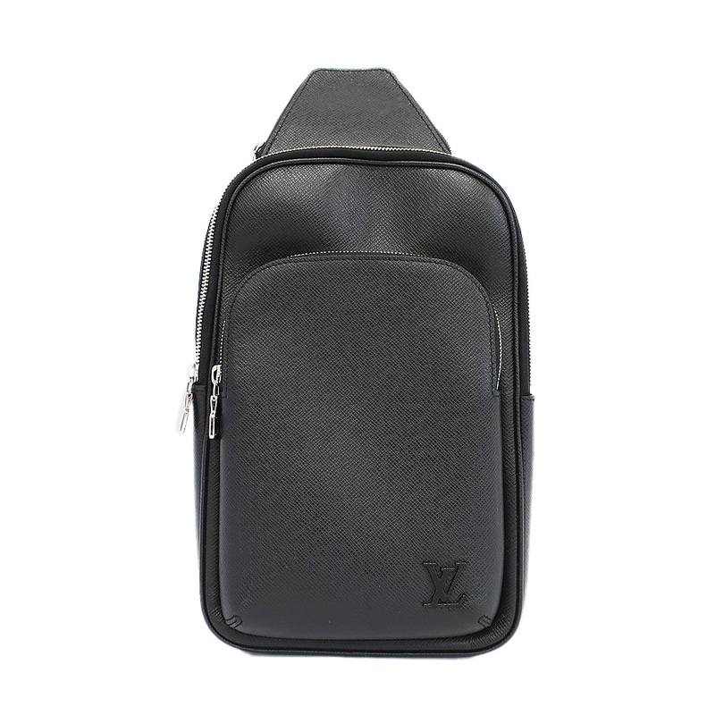 ��ŷ��ۡ�LOUIS VUITTON�ۥ륤�����ȥ� �������˥塼 ����󥰥Хå� �������쥶�� M30863 �֥�å� ����С���� �ܥǥ��Хå� �� ��󥺡���š�