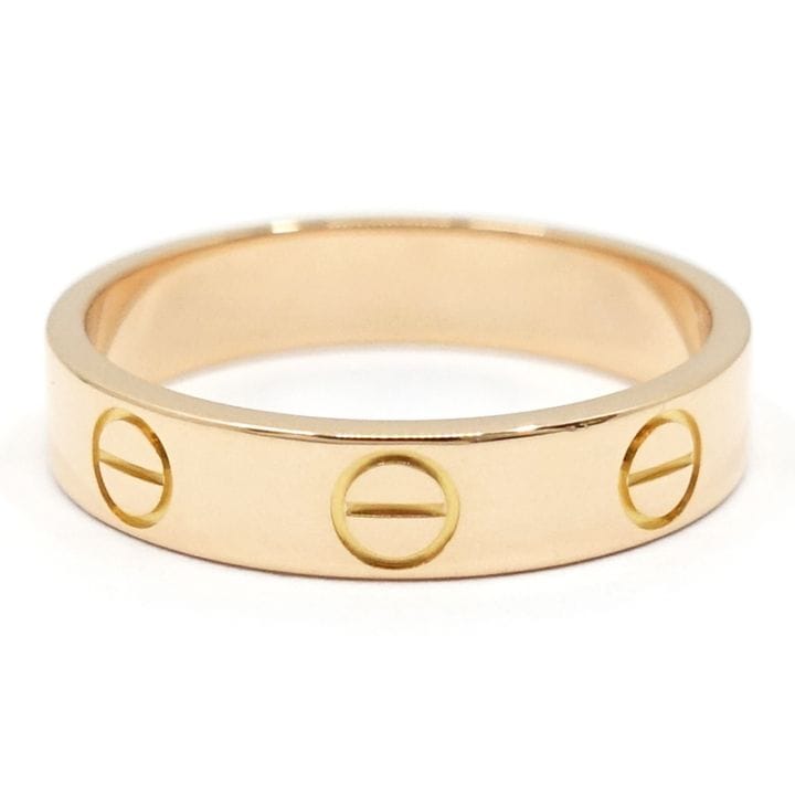 �ڱɡۡ�CARTIER�ۥ���ƥ��� K18PG �ߥ˥�� ��� SM ���� LOVE 750PG ���奨�꡼ B4085200�ڻž夲�ѡۡ���š�