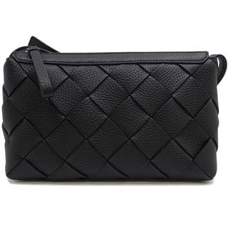 �ڱɡۡ�BOTTEGA VENETA�ۥܥåƥ������ͥ� �ǥ����� �����å� ���������Хå� 837112V4FV18803 �쥶�� �֥�å� ����С���� ��� ���� ��¸�ޡ���š�