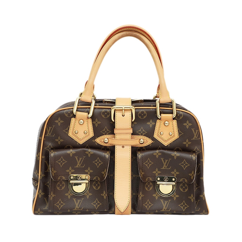 ��ŷ��ۡ�LOUIS VUITTON�ۥ륤�����ȥ� LV��Υ���� �ޥ�ϥå���GM �ϥ�ɥХå� M40025 ��Υ���७���Х� �쥶�� �֥饦�� ������ɶ�� �� ��ǥ���������š�