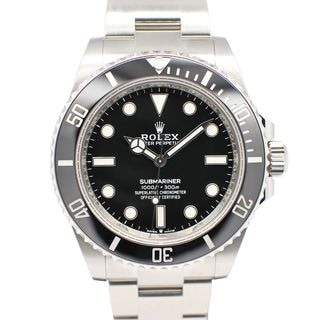 ��̾�Ų��ۡ�ROLEX�ۥ���å��� ���֥ޥ꡼�� �Υ�ǥ��� 124060 ������ �֥�å� SS ��ư���� ��� �ݾڽ��դ� 2021ǯ��OH�ѡۡ���š�
