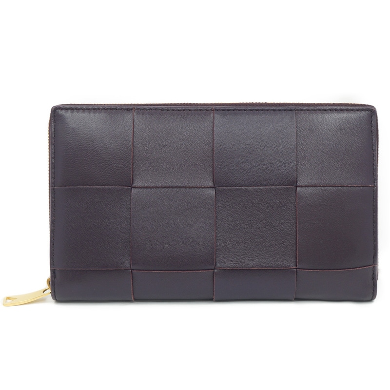 �ڱɡۡ�BOTTEGA VENETA�ۥܥåƥ������ͥ� �����å� ���åץ饦��ɥե����ʡ� Ĺ���� ����ȥ���㡼�� �쥶�� �֥饦��� ������ɶ�� ��ʪ Ȣ����š�