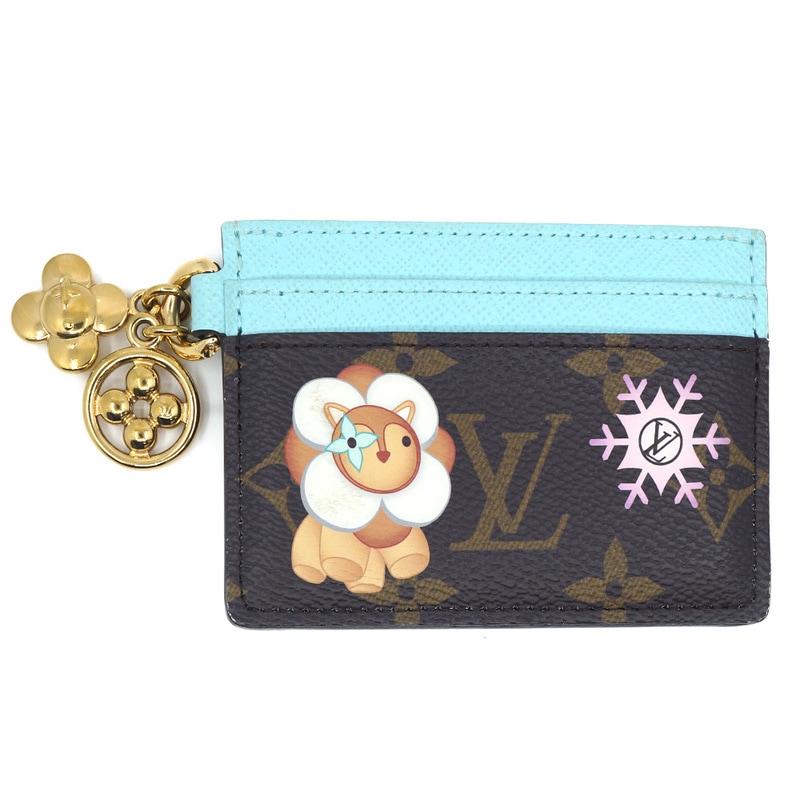 �ڱɡۡ�LOUIS VUITTON�ۥ륤�����ȥ� M12227 RFID �ݥ�ȥ����LV���㡼�� ������������� �����ɥ����� �֥饦�� �֥롼 ��Υ���� ������ɶ�� ��ʪ ����¾ Ȣ����š�