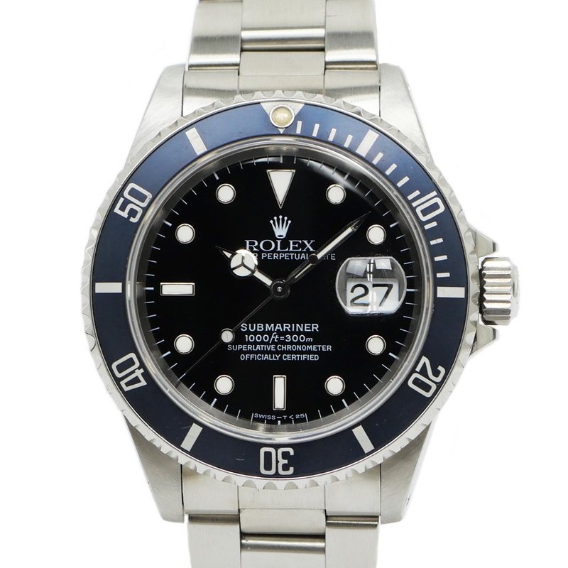 ��̾��ۡ�ROLEX�ۥ���å��� ���֥ޥ꡼�� �ǥ��� 16610 U�� �������� �֥롼���졼�٥��� SS �ȥ������ �֥�å�ʸ���� ��ư���� ��� �ӻ��ס���š�
