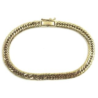 �ڱɡۡ�JEWELRY�ۥ֥쥹��å� K18 8�̥ȥ�ץ��ʿ ��10.5g �Ӳ����16.5cm ��������������� ���إ�����š�