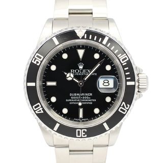 ��̾�Ų��ۡ�ROLEX�ۥ���å��� ���֥ޥ꡼�� �ǥ��� 16610 Y�� �֥�å� SS ��ư���� ��� �ݾڽ��դ� 2003ǯ����š�