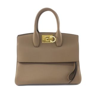 ��ŷ��ۡ�SALVATORE FERRAGAMO�ۥ�������ȡ���ե��饬�� ���������Хå� STUDIO 2WAY �ϥ�ɥХå� ���������Хå� �ԥ󥯥١������ ��ǥ����� �����š�